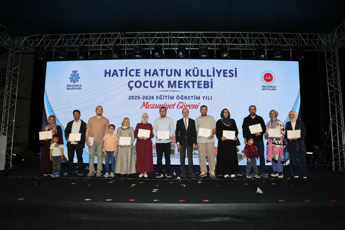 Konya’da Kur’an-ı Kerim ışığında 130 minik yetişti 16